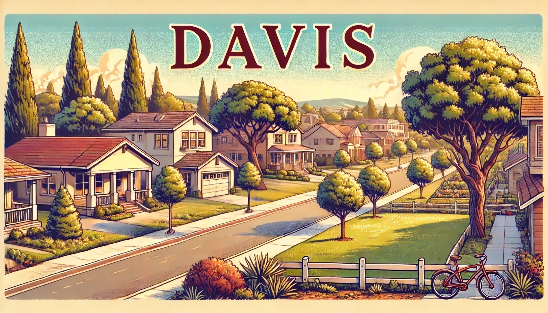 Davis, CA real estate and community overview