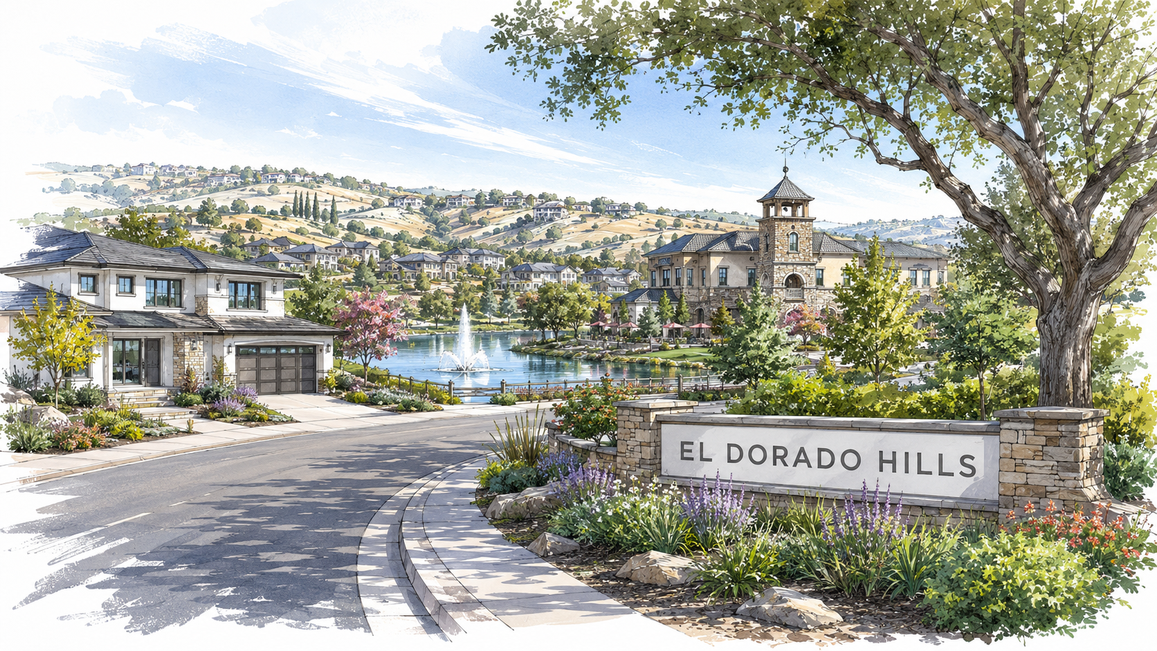 El Dorado Hills, CA real estate and community overview