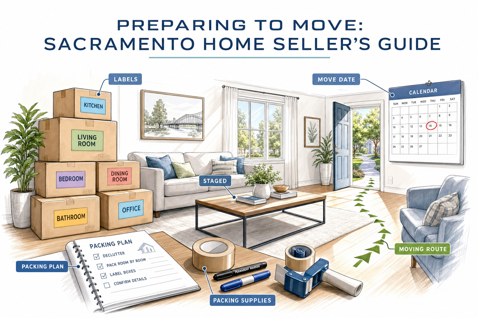 Preparing to Move in Sacramento
